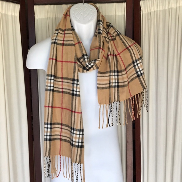 Plated scarf scarves